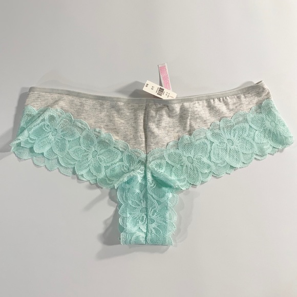 PINK Victoria's Secret Other - PINK | Victoria’s Secret Lace Gray & Teal Panties